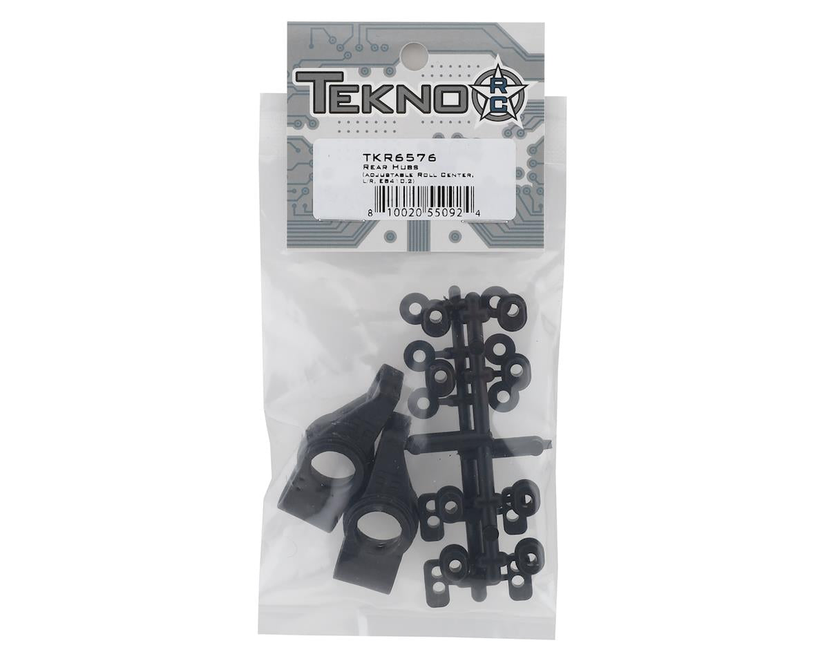 TKR6576 Tekno RC EB410.2 Rear Hubs (Adjustable Roll Center, L/R EB410.2)