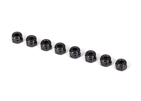 2745X 3mm Locknuts Black
