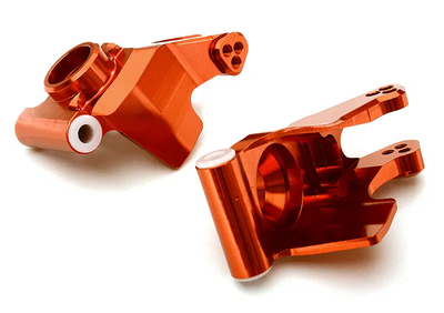 INTC28865RED Billet Machined Rear Hub Carriers 1/10 4X4