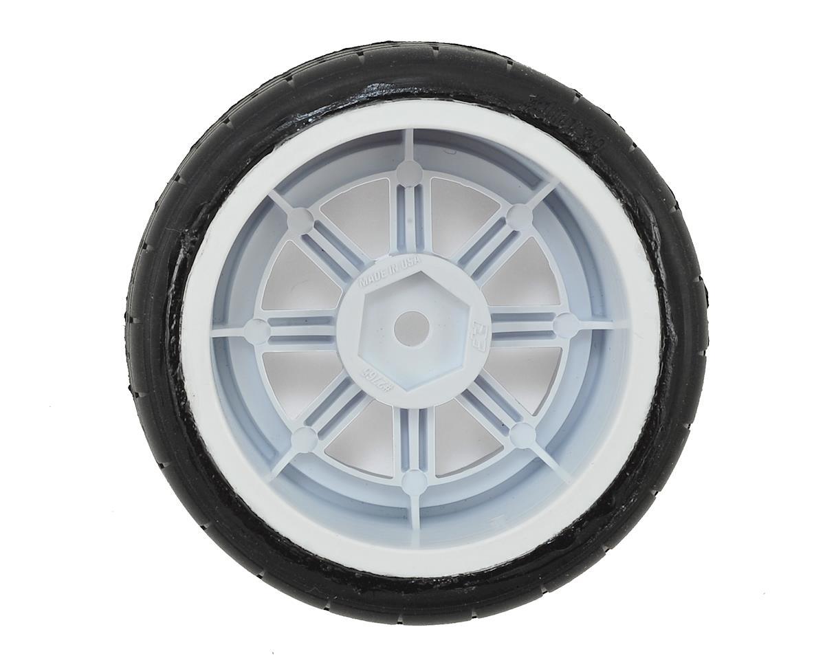 PRM1013917 Vintage Racing Pre-Mounted Rear Tire (2) (31mm) (White)