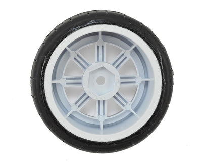 PRM1013917 Vintage Racing Pre-Mounted Rear Tire (2) (31mm) (White)