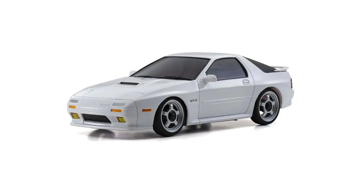 KYO32634W Mini-Z AWD Mazda Savanna RX-7 FC3S - White