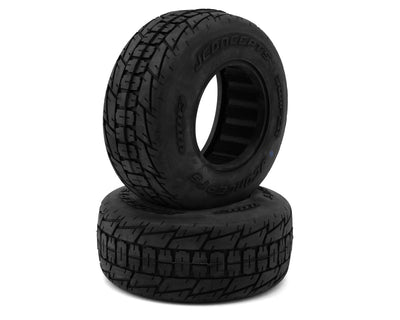 JCO4043-01 Swiper Dirt Oval Tires (2) (Blue)