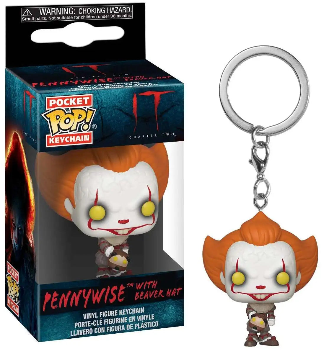 FU40651 IT-Pennywise W/Beaver Keychain