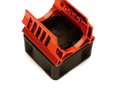 INTC28596RED Brushless Motor Heatsink+40x40mm Cooling Fan 17krpm 1/16