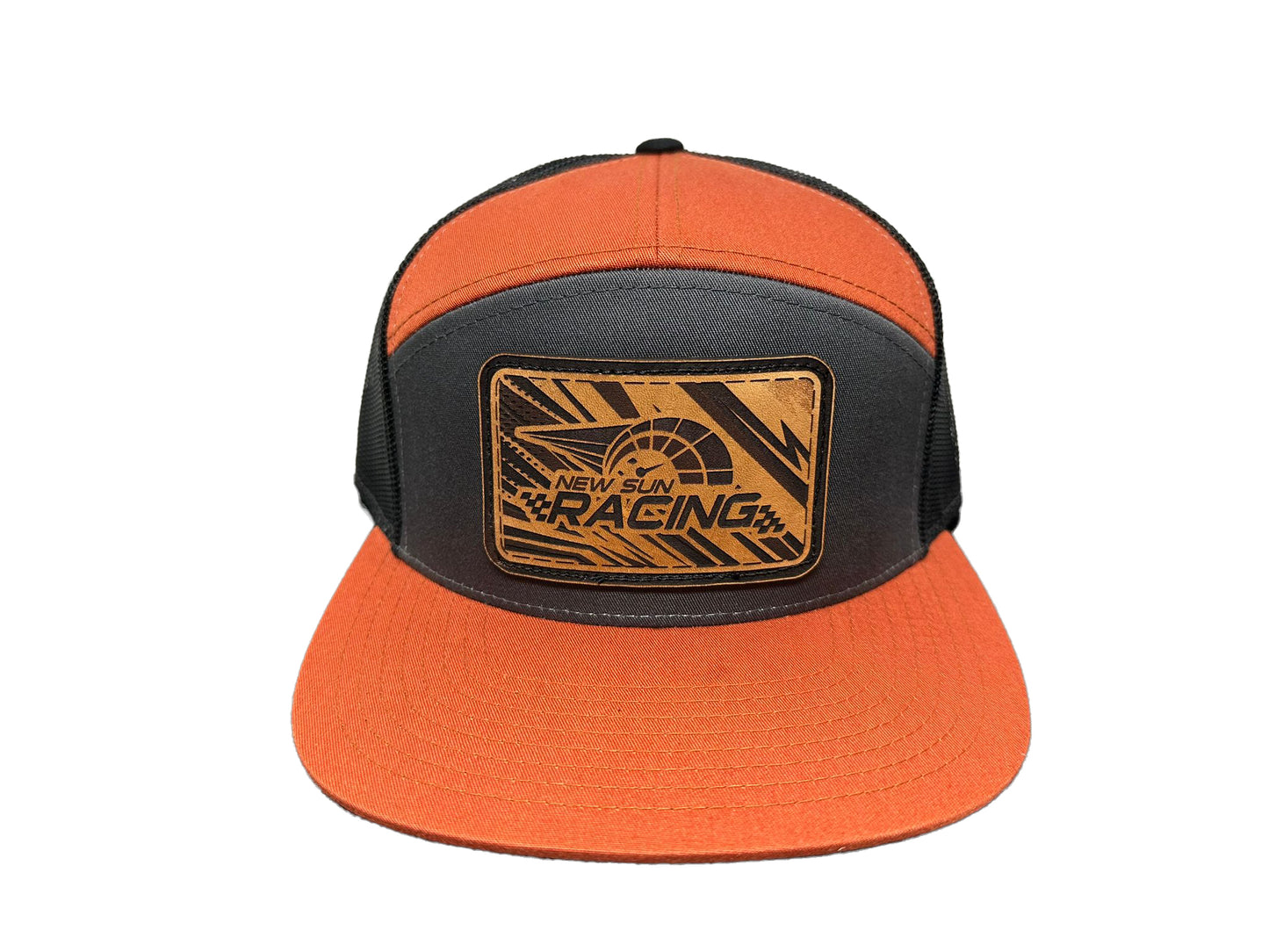 NSR Custom Cap - 7 Panel - Leather Patch -