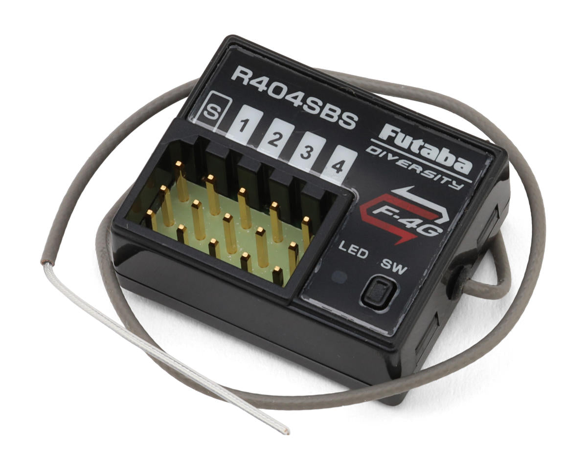 FUT01004444-1 Futaba 10PXR 10-Channel 2.4GHz T-FHSS Radio System w/R404SBS Receiver