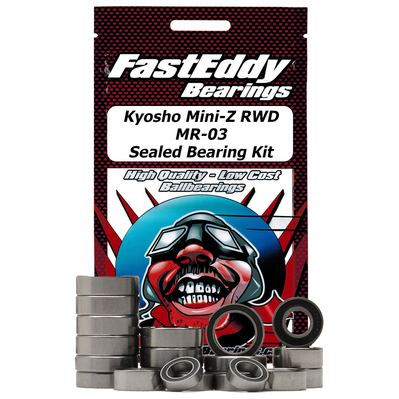 TFE6099 Kyosho Mini-Z RWD MR-03 Sealed Bearing Kit