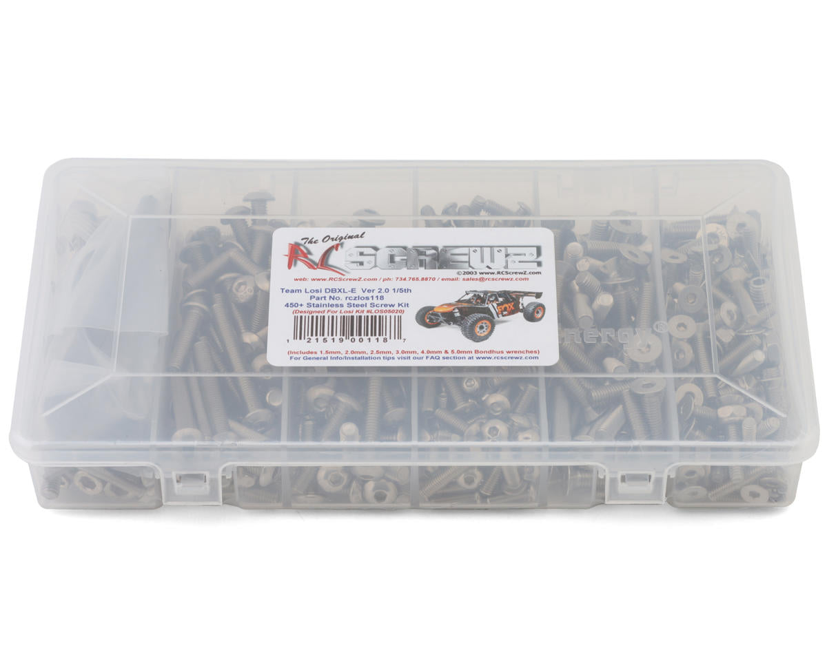 RCZLOS118 DBXL-E 2.0 Screw Kit