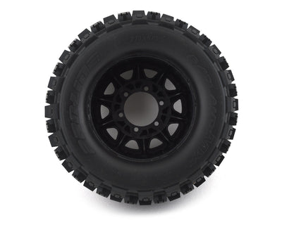 PRO1012510 Badlands MX28 2.8" Pre-Mounted Tires w/Raid 6x30 Wheels (2) (M2) (Black) w/Removable Hex