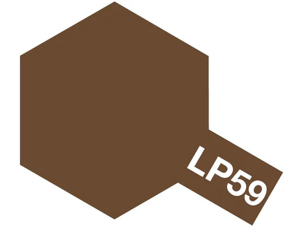 TAM82159 Tamiya - Lacquer Paint LP-59 Nato Brown 10ml Bottle