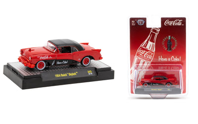M2Machines 52500-A43 1:64th Scale Coca-Cola 1954 Buick Skylark - CHASE!