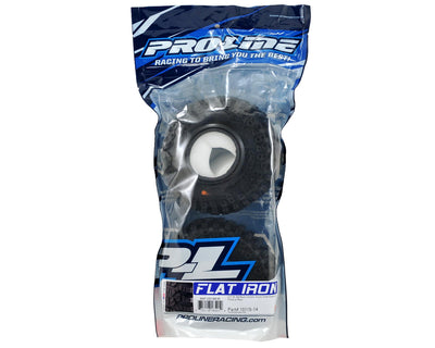 PRO1011514 Flat Iron XL 2.2" Rock Crawler Tires w/Memory Foam (2)