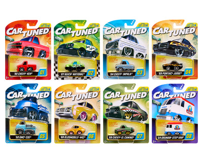 CarTuned 592648-XX3 1:64 Series 4 Hobby Alternate 2025 Assortment of 8