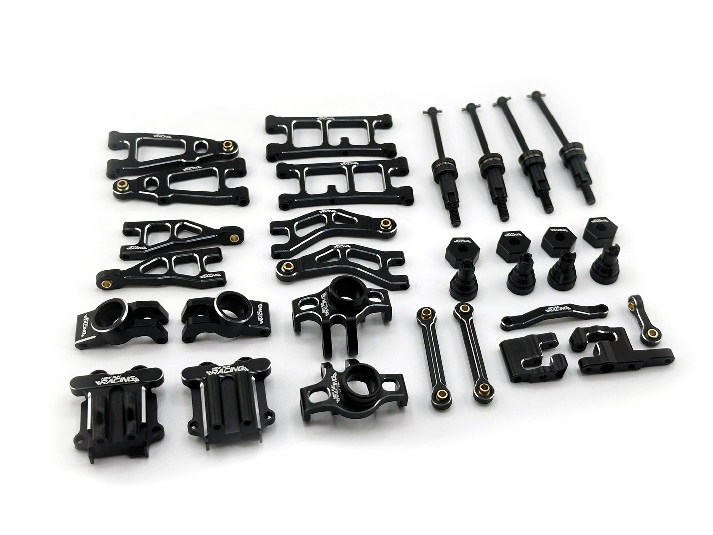 NSRAR11831C Aluminum Upgrade Kit for Arrma Mojave Grom - Black