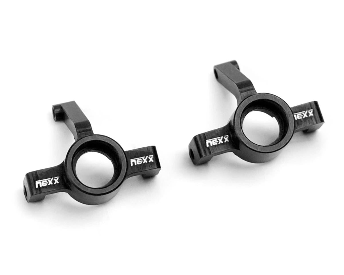 NX-459-B NEXX Racing Losi™ Micro-B Aluminum Spindles (Black) (2)