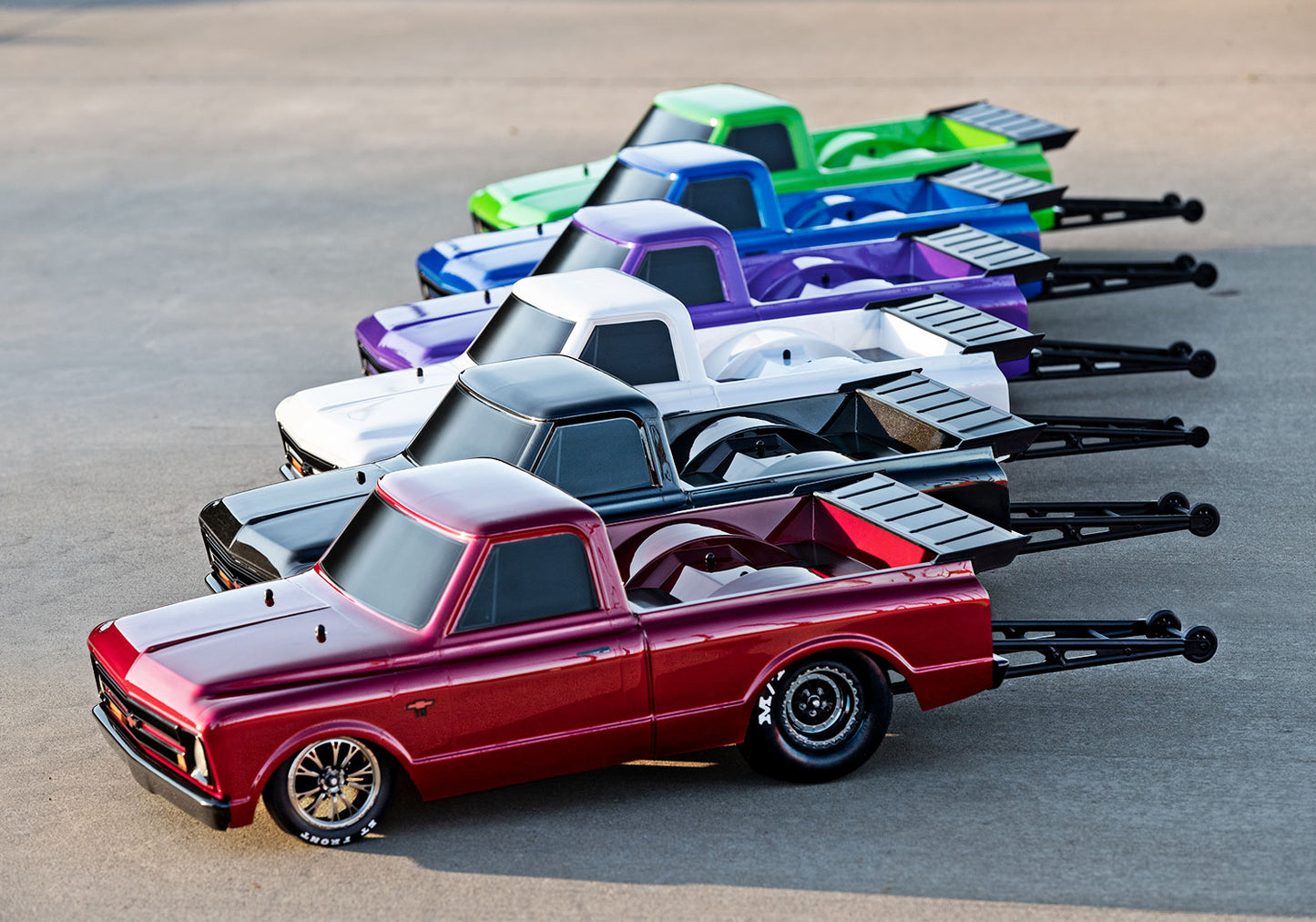 94076-4 Drag Slash Chevy C10 1/10 Scale Brushless Drag Truck