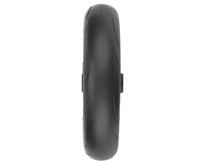 PRO1022210 1/4 Supermoto Motorcycle Front Tire Pre-Mounted (Black) (1) (S3)