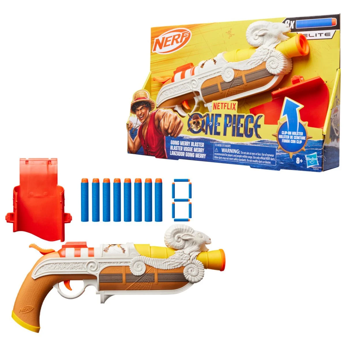 HSG2979 One Piece Nerf Netfli Going Merry Blaster