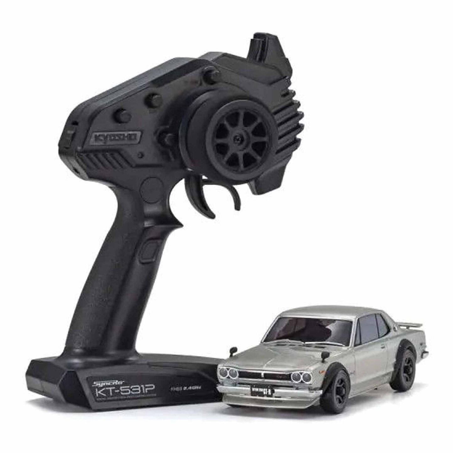 KYO32359S MINI-Z RWD MR-04 readyset NISSAN SKYLINE 2000GT-R (KPGC10) Tuned Ver. Silver