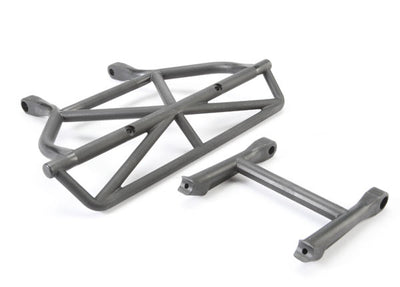 5836 Bumper, Rear/Bumper Mount, Rear (Black)