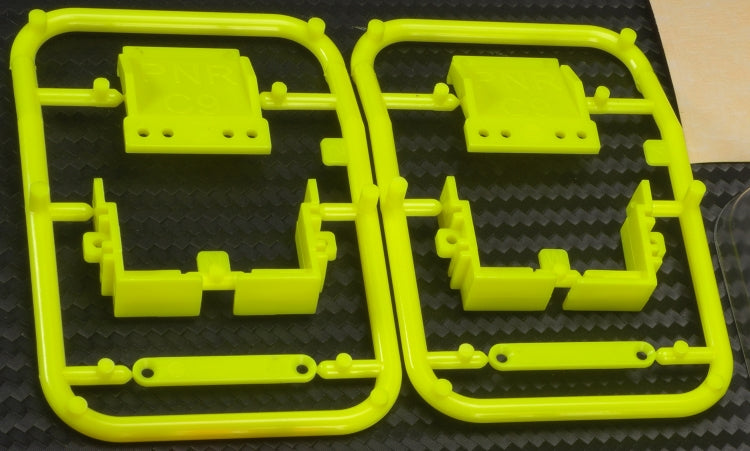 600521Y PN Racing Body Mounting Kit Set Yellow For PNR Concept C9 Body