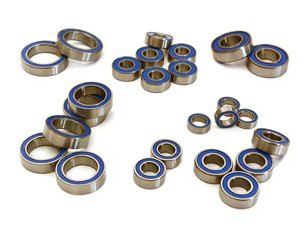 INTC27892 Low Friction Blue Rubber Sealed Bearings (25) Set for Traxxas 1/10 Slash 4X4