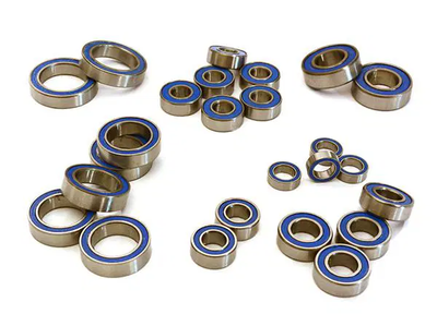 INTC27892 Low Friction Blue Rubber Sealed Bearings (25) Set for Traxxas 1/10 Slash 4X4