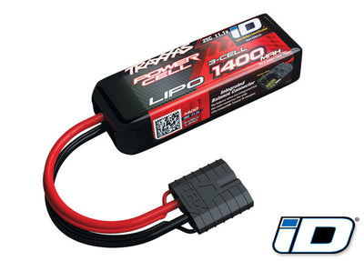 2823X 1400 mAh 11.1 Volt 3-Cell LiPo Battery