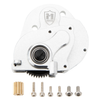 MEUS Racing SCX24 Brushless Transmission Silver Aluminum Complete Gearbox for 1/24 SCX24