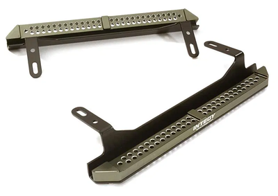 INTC28226GUN Alloy Machined Side Step Plate Set Scale & Trail Crawler