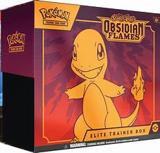 185-85391 Obsidian Flames Elite Trainer Box Charmander