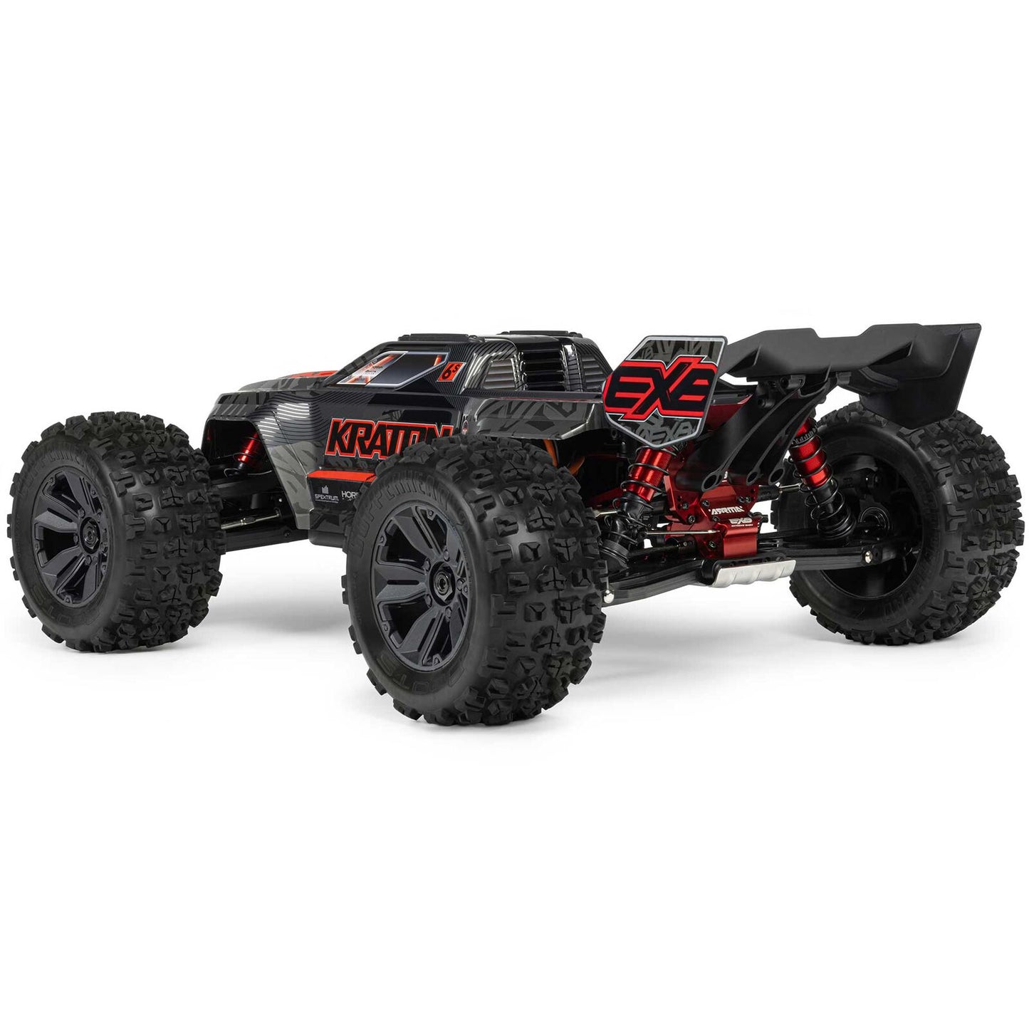 ARA8708V6T1 1/8 KRATON 6S EXB 4X4 RTR Brushless Speed Truck, BLACK