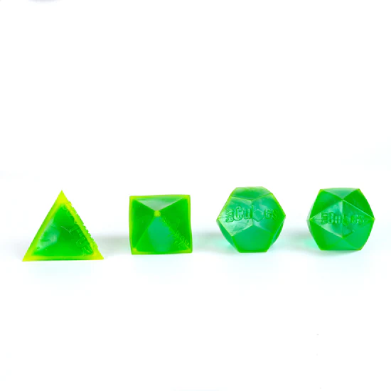 SQSH-1-002 CMY Cubes The PolySquish Discovery Series #1