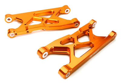 INTC28863ORANGE Billet Machined Rear Suspension Arms 1/10 4X4