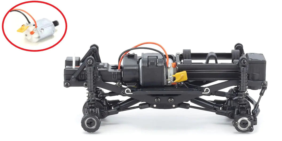 KYO32540GM Kyosho MX-01 Mini-Z 4x4 Readyset w/Toyota 4Runner Body (Dark Grey)