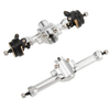 MEUS Racing +3mm Isokinetic SCX30 Axles with 3-Section CVD (Silver)