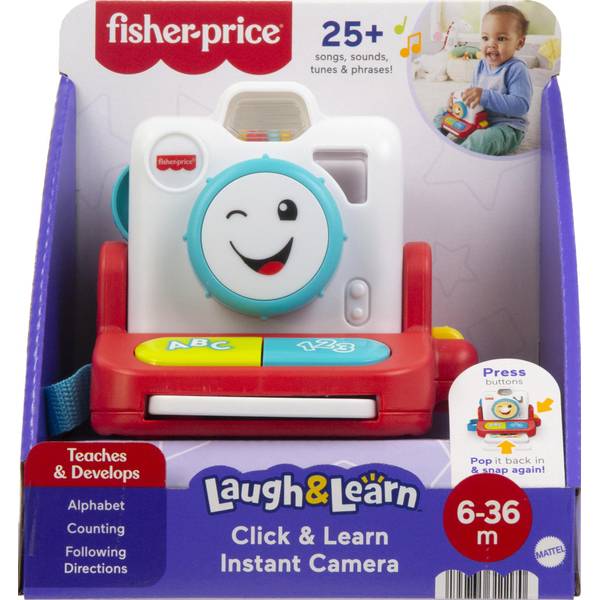 JGD20 Fisher-Price Laugh & Learn Click & Learn Instant Camera