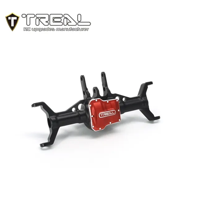 X003QX7DY5 TREAL Aluminum 7075 Front Axle Housing, w Caster Blocks (C-Hubs) for 1/18 TRX4M Defender Bronco-Black