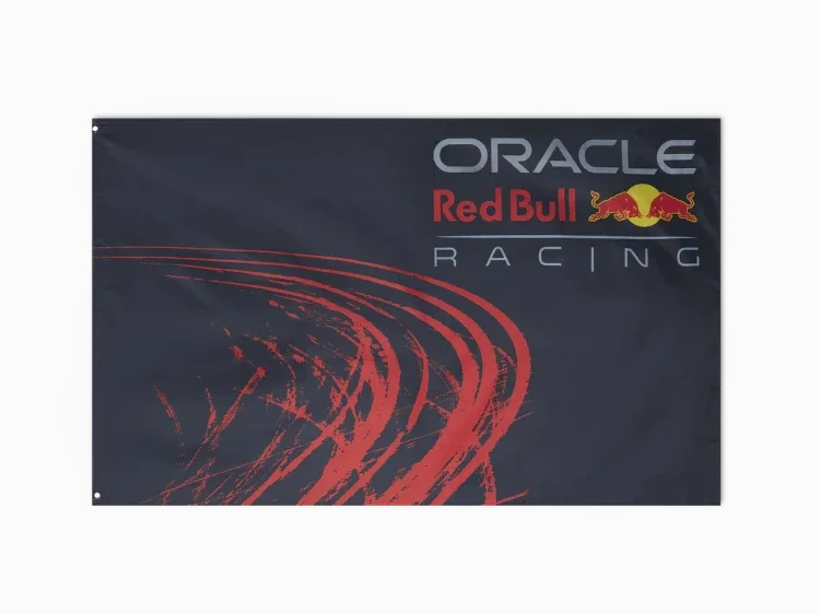 TU595932 Red Bull Racing F1 Team Flag - Navy