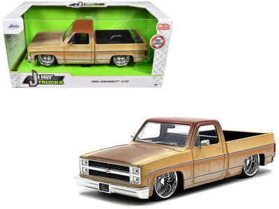 Jada 34320 1:24 1985 Chevrolet C-10 BRN-GRY