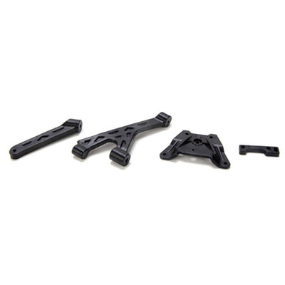LOSB2278 Chassis Brace & Spacer Set