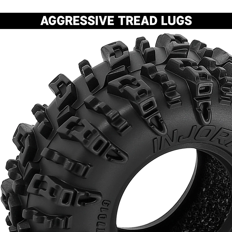 T7019 INJORA 0.7" 36*14mm Swamp Claw Tires for 1/30 SCX30 (T7019) (4)