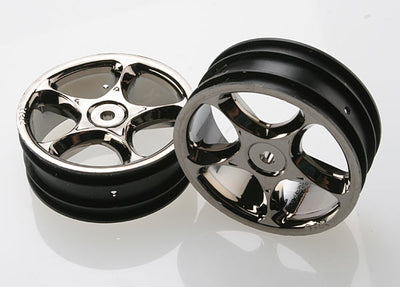 2473A Bandit Black Chrome Fr Wheels