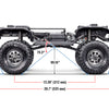 92086-4 1972 Chevorlet K5 Blazer 1/10 Scale And High Trail Crawler