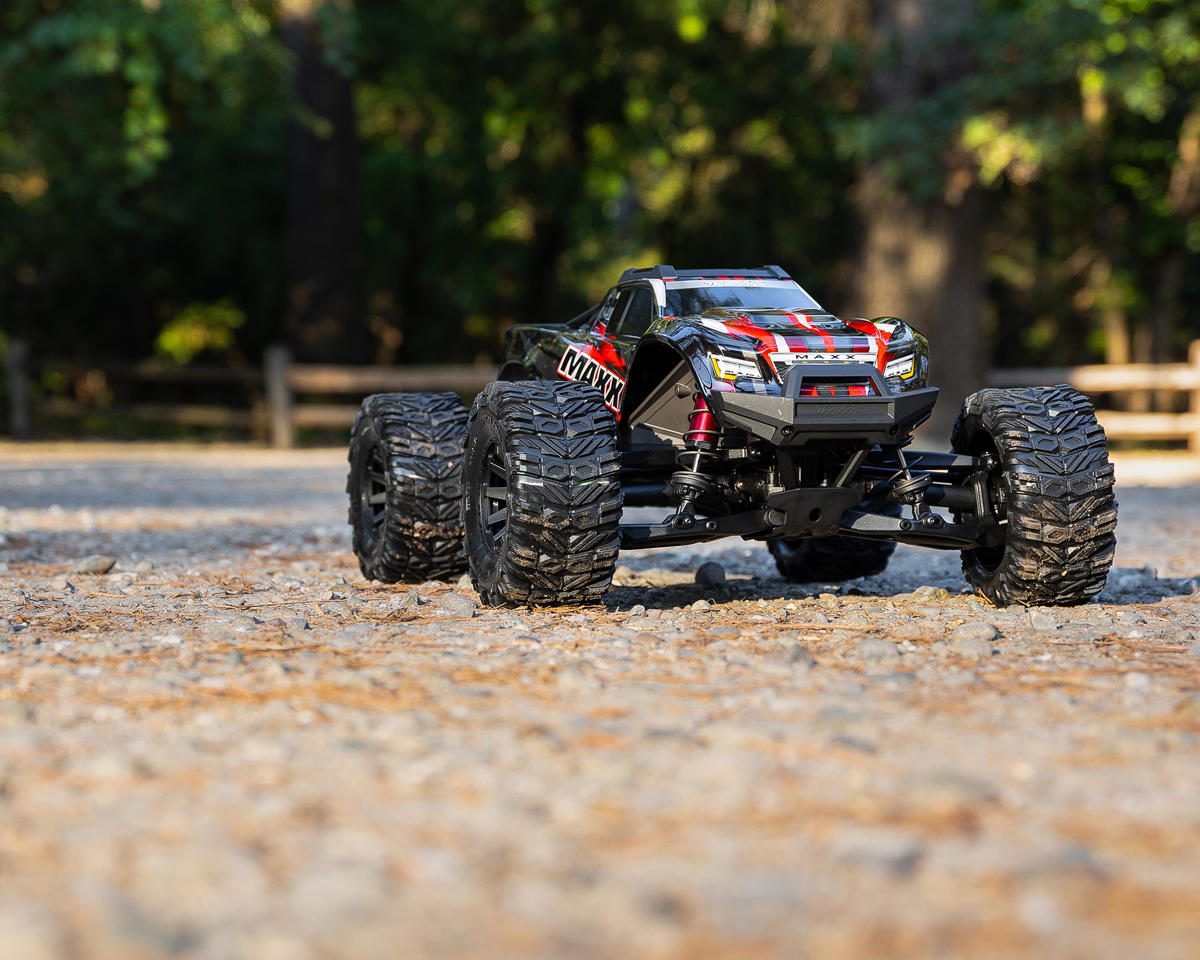 UPG-10035 UpGrade RC BELTED Dirt Claw 2.9" Pre-Mounted Tires for Traxxas® MAXX® (2) (Regular & Wide Offset Hexes Included)