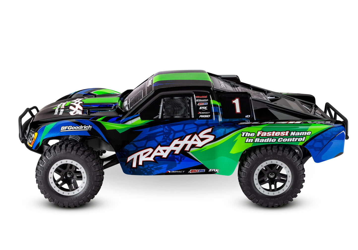 58076-74 SLASH 2WD  VXL  GREEN