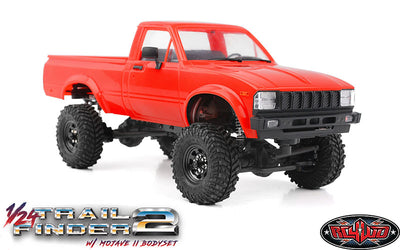 Z-RTR0053 RC4WD 1/24 Trail Finder 2 RTR W/ Mojave II Hard Body Set (Red)