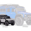97054-1 TRX4M Land Rover Defender 1/18 Scale And Trail Crawler