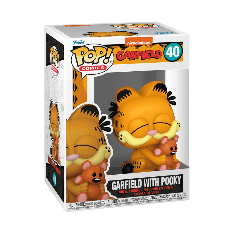 FU80163 Garfield-Garfield with Pooky Funko Pop!